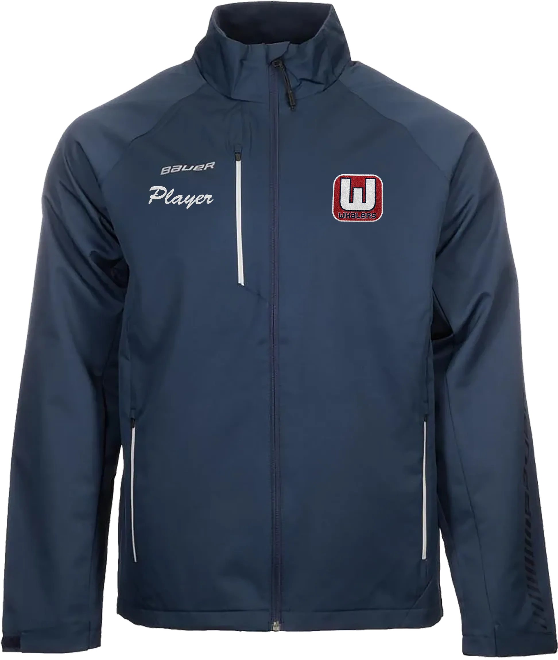 Bauer S24 Adult Lightweight Warm Up Jacket - CT Whalers Tier 1