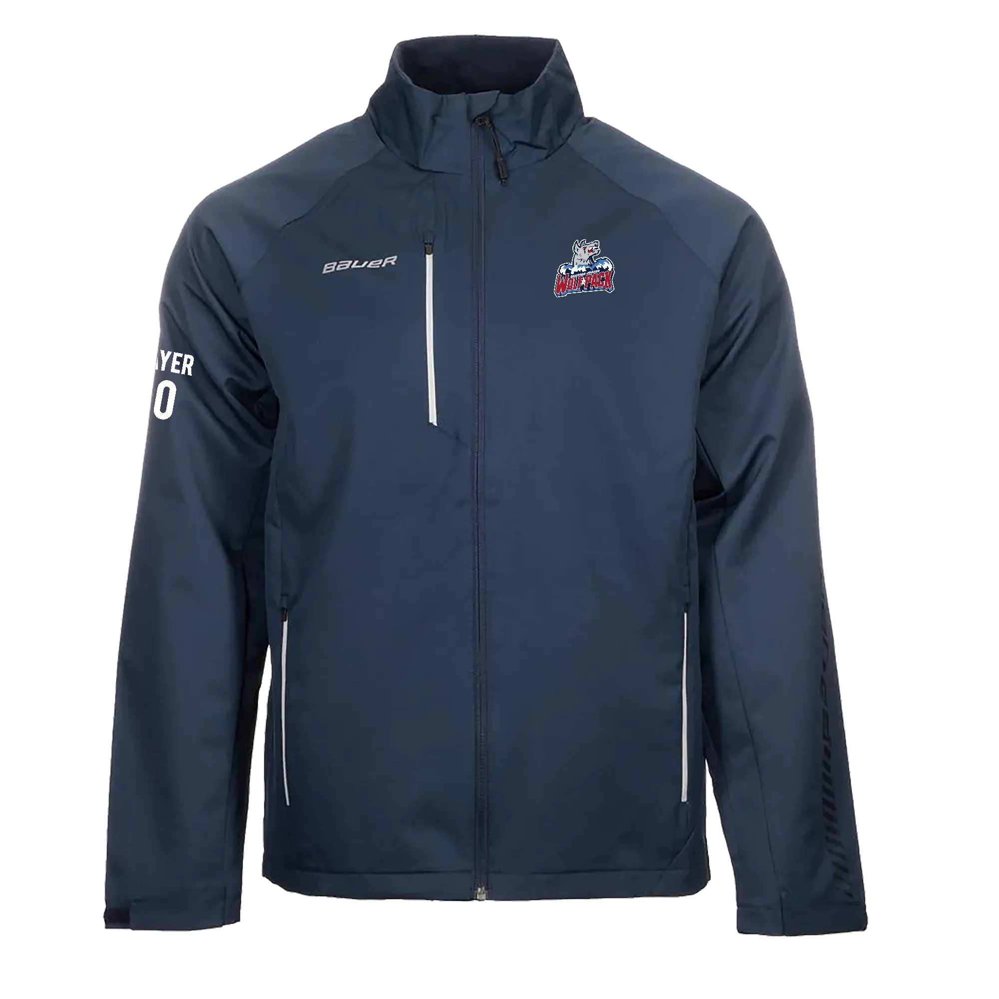 Bauer S24 Adult Lightweight Warm Up Jacket - Hartford Jr. Wolfpack Girls