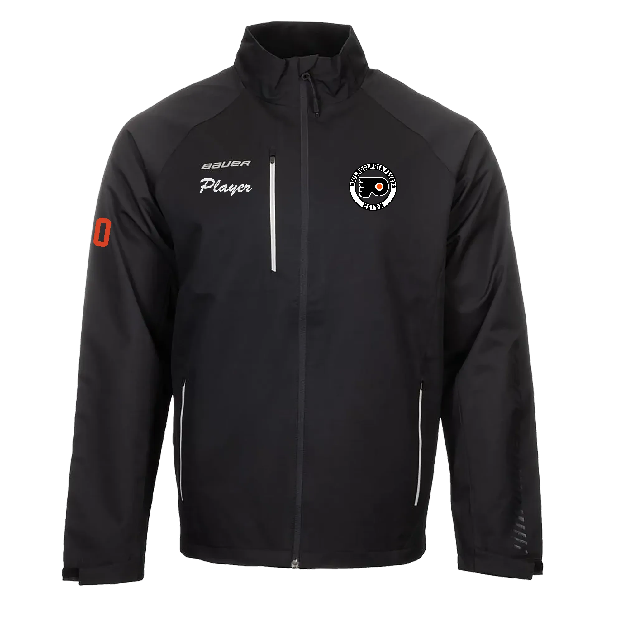 Bauer S24 Adult Midweight Warm Up Jacket - Philadelphia Flyers Elite