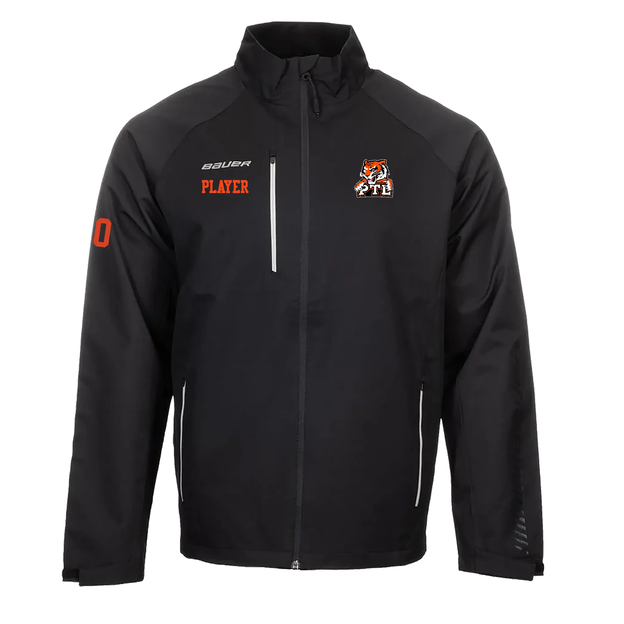 Bauer S24 Youth Lightweight Warm Up Jacket - Princeton Tiger Lilies