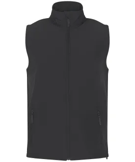 Charcoal - Pro 2-layer softshell gilet