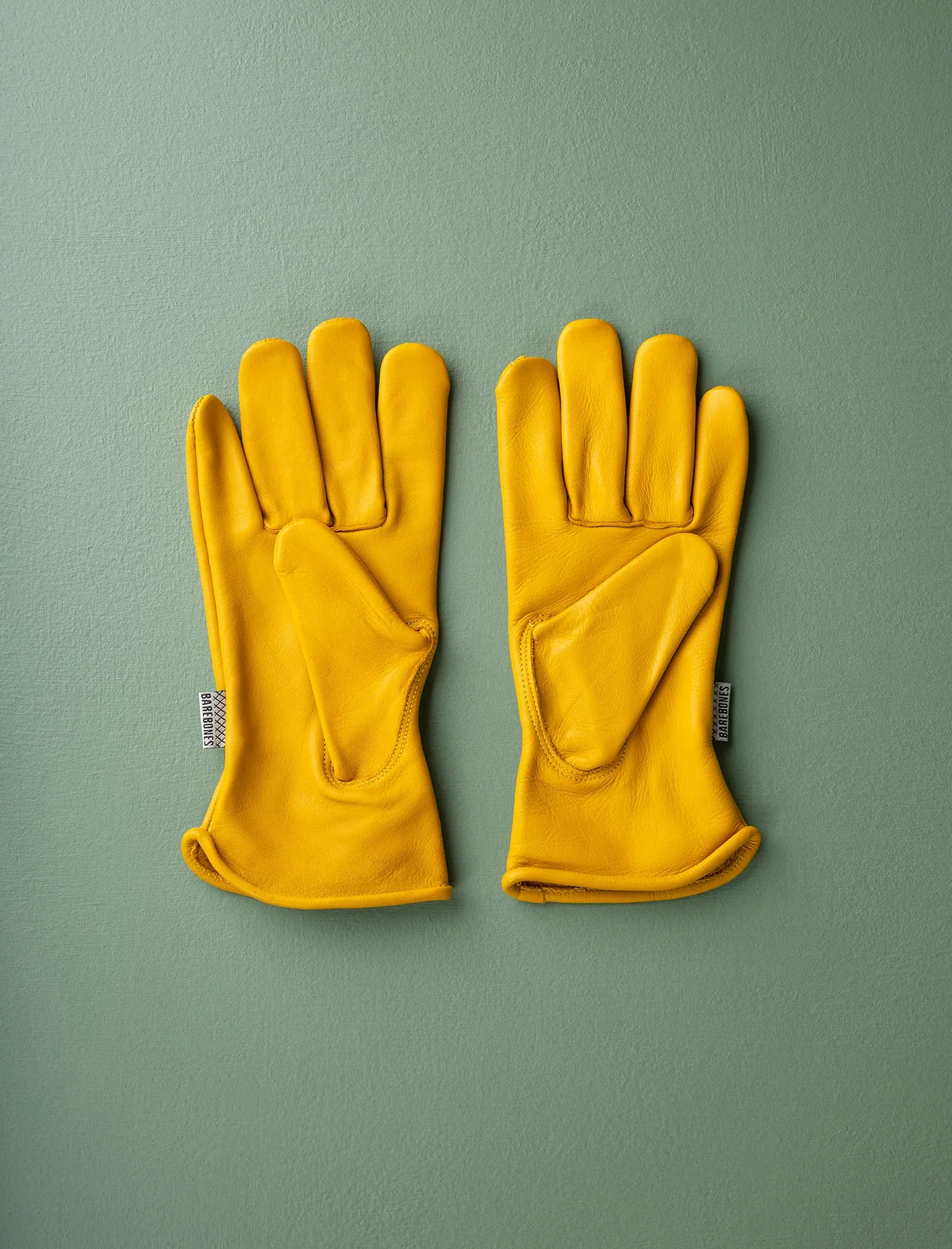 Classic Leather Work Glove // Natural Yellow