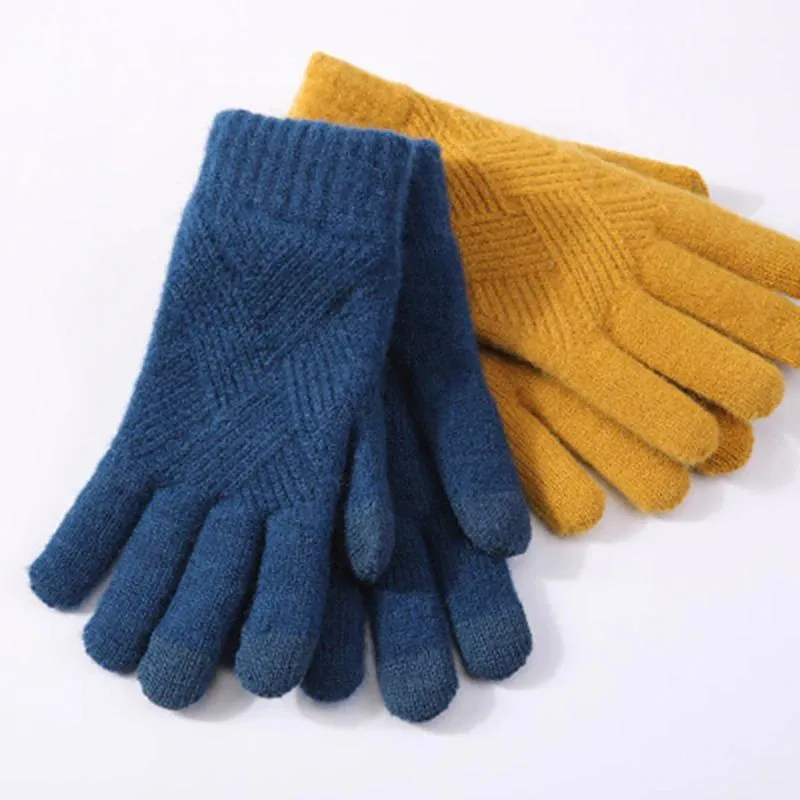 Classic Winter Warm Knitted Gloves