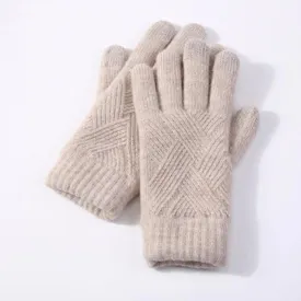 Classic Winter Warm Knitted Gloves