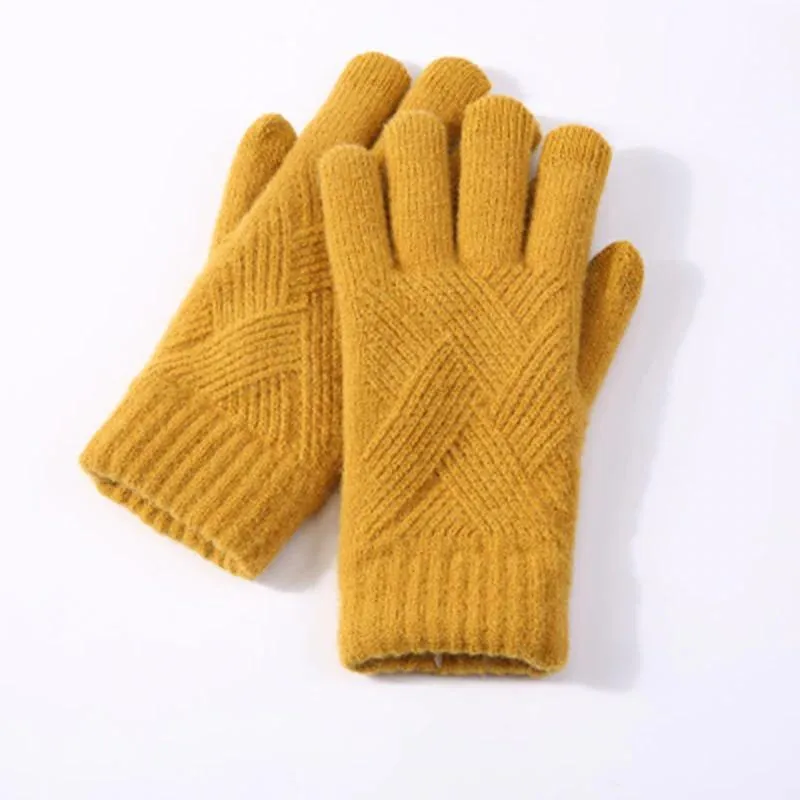 Classic Winter Warm Knitted Gloves