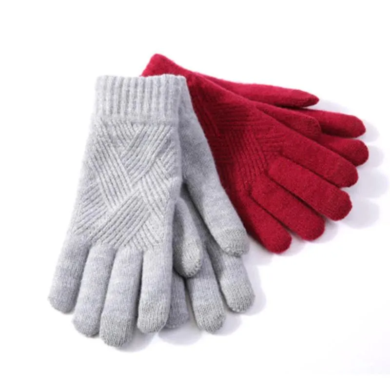 Classic Winter Warm Knitted Gloves