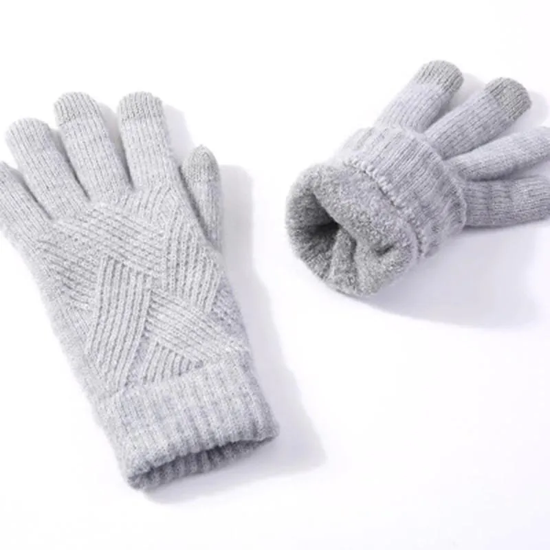 Classic Winter Warm Knitted Gloves