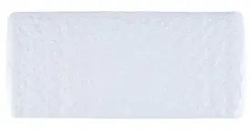 Contemporary Bath Mat - White