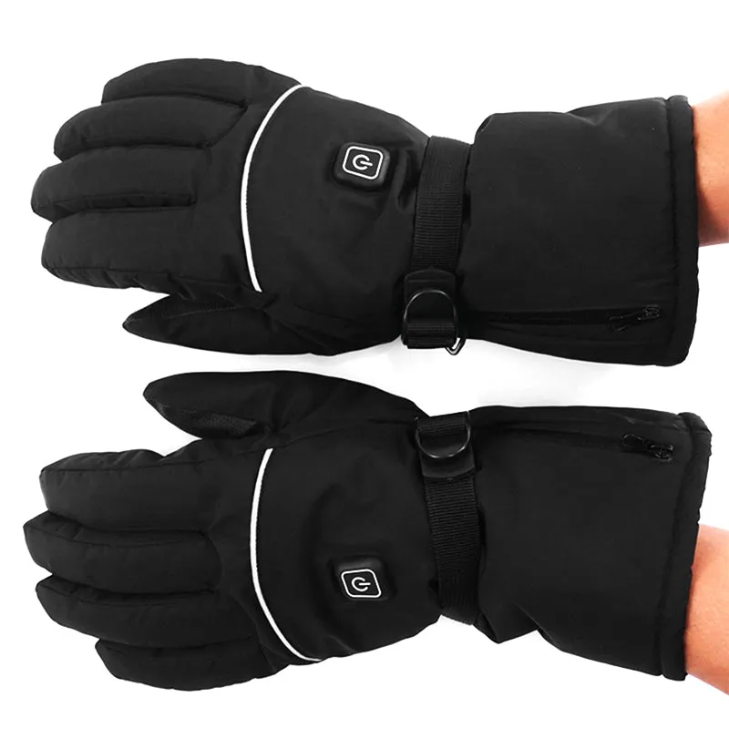 Electric Heated Gloves Thermal Hand Warmer For Outdoor Fishing Ski Gloves