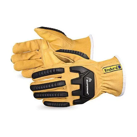 Endura® Oilbloc™ Goatskin Kevlar®-Lined Anti-Impact Driver Gloves