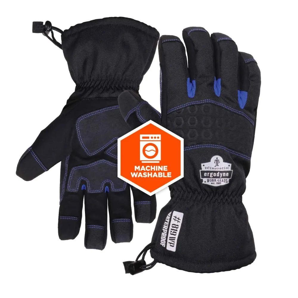 Ergodyne 17613 #819WP M Black Extreme Thermal WP Gloves