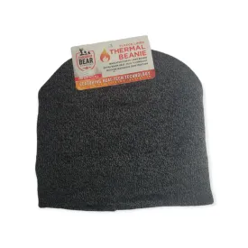 Fleece Lined Thermal Beanie -GRAY - One Size Fits All