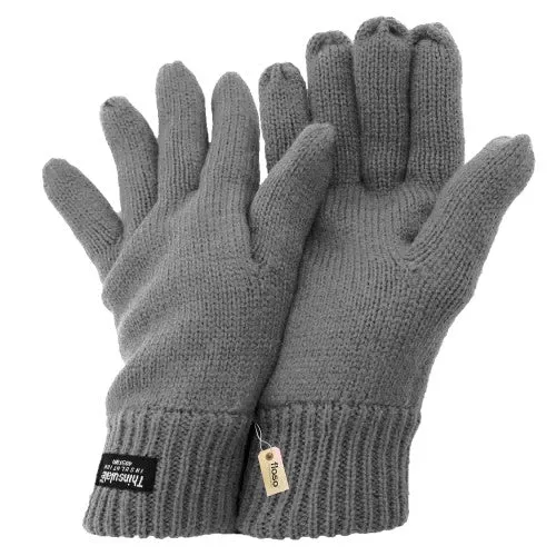 FLOSO Ladies/Womens Thinsulate Thermal Knitted Gloves (3M 40g)