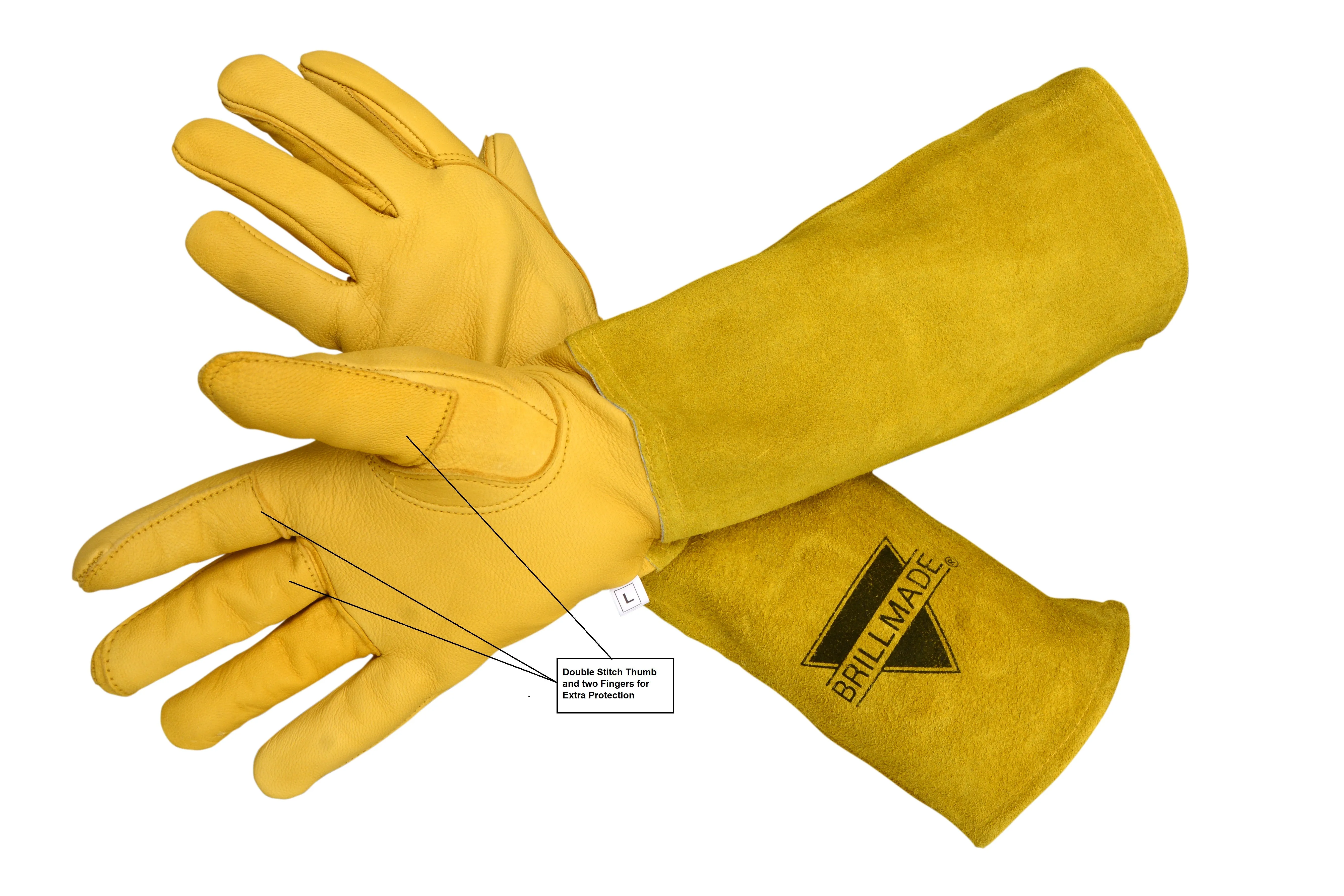 Forest Beekeeping Supply Honey Bee Pollination Gloves for flower  & Tree