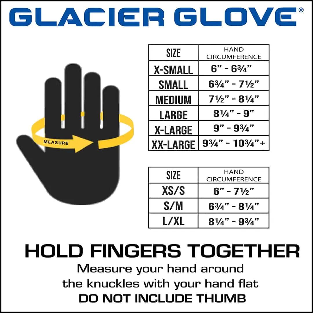 Glacier Glove Alaska River Fingerless Windproof Glove