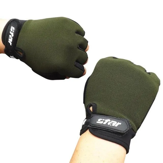 Half Finger Bicycle Gloves Non-slip Anti-skid Soft Breathable