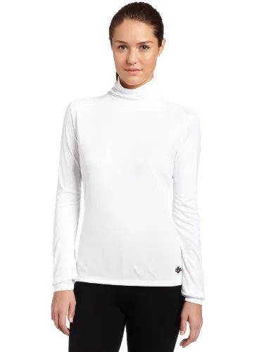 Hot Chillys Wopeach Skins Solid T-Neck Womens White X-Small