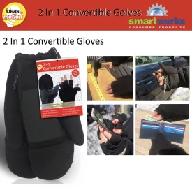 Ideas In Motion 2-in-1 Convertible Gloves - Versatile Comfort for All Seasons