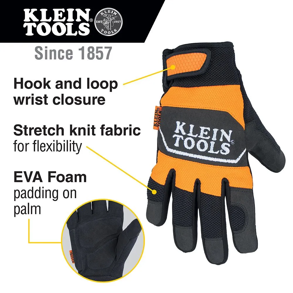 Klein 60620 Winter Thermal Gloves, L