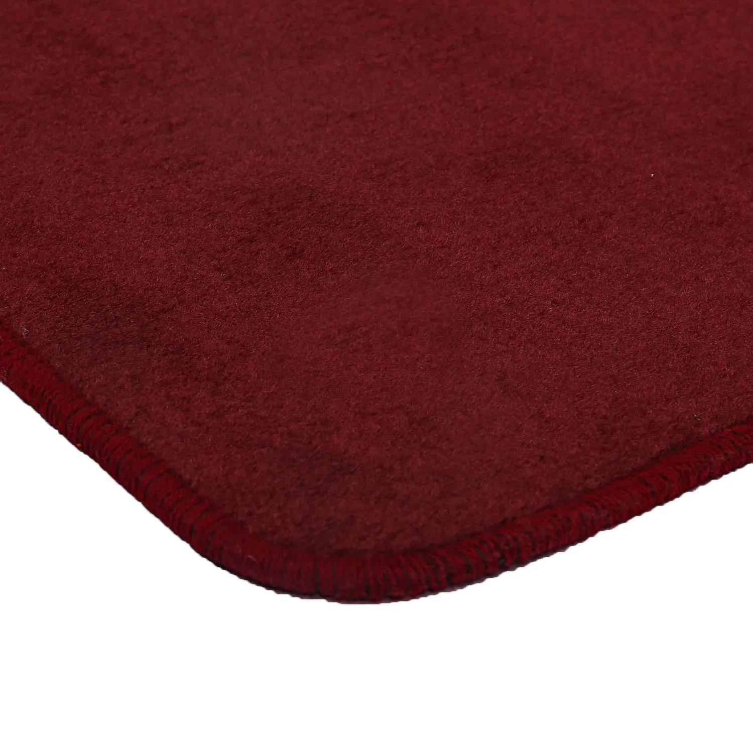 Kuber Industries Microfiber Anti Slip 2 Pieces Bath Mat 22"x14", Maroon - CTKTC021993