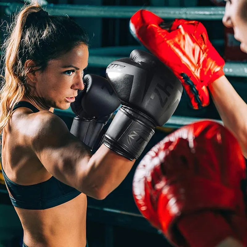 Leather Boxing Gloves