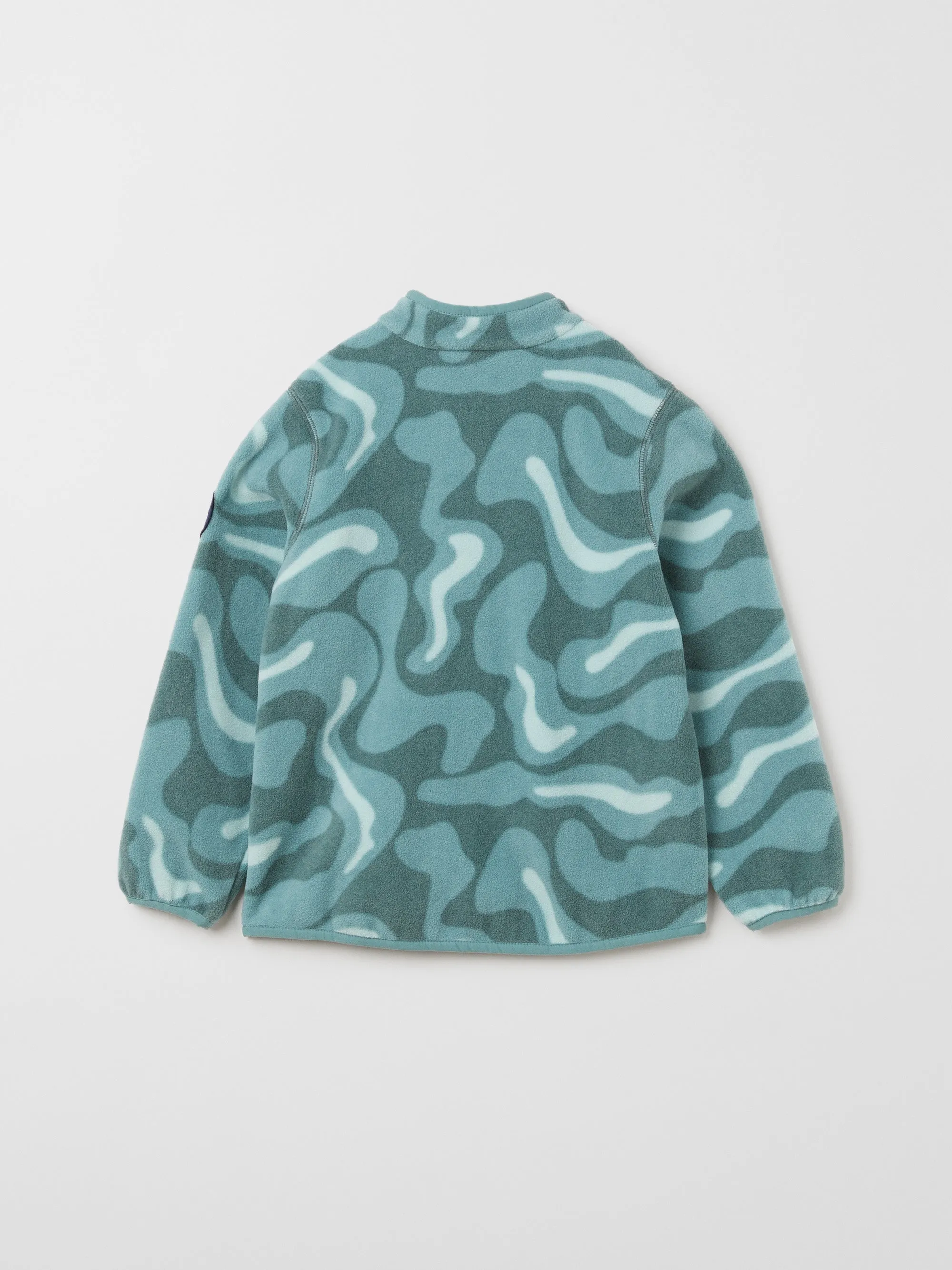 Map Print Kids Fleece