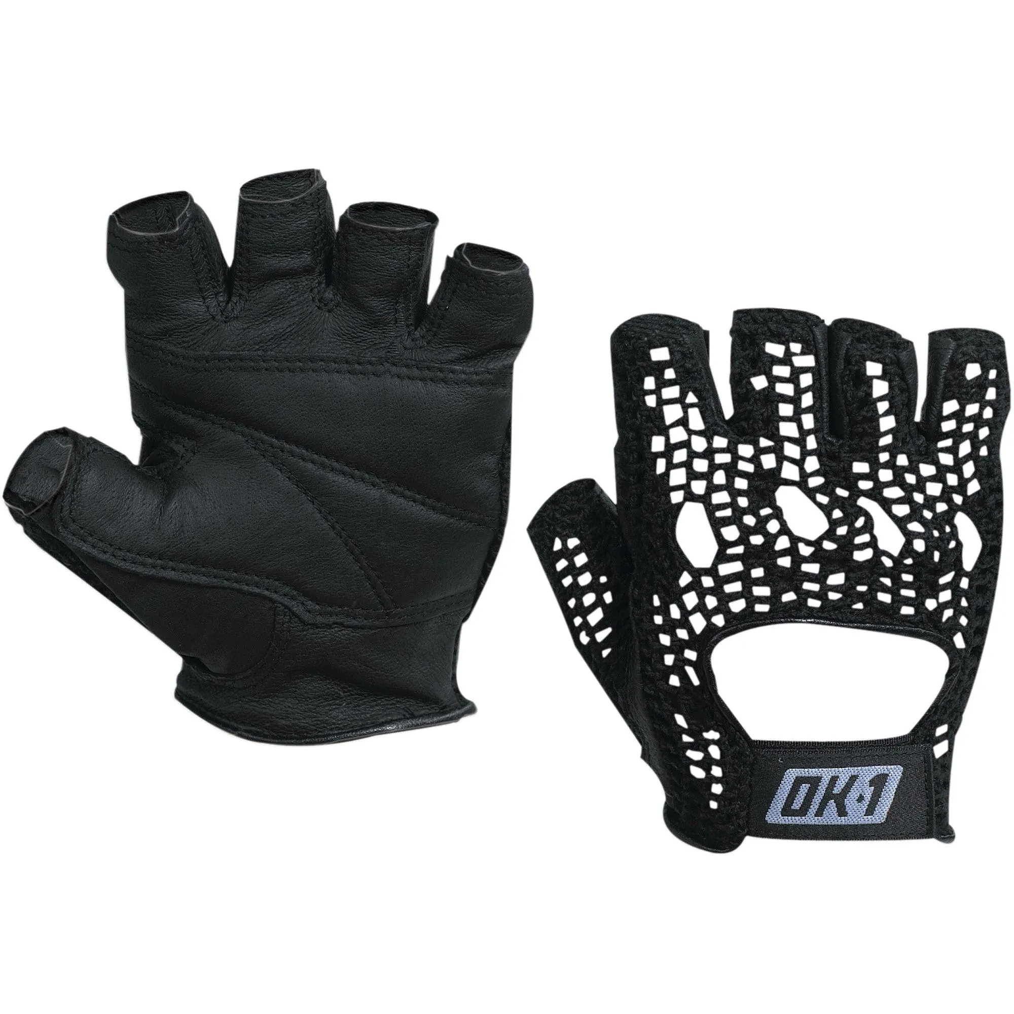 Mesh Backed Lifting Gloves - Black - X Large