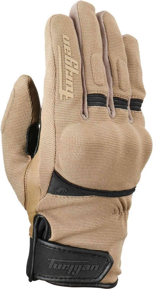 Motorcycle gloves Jet All Saison D3O Furygan, sand/black