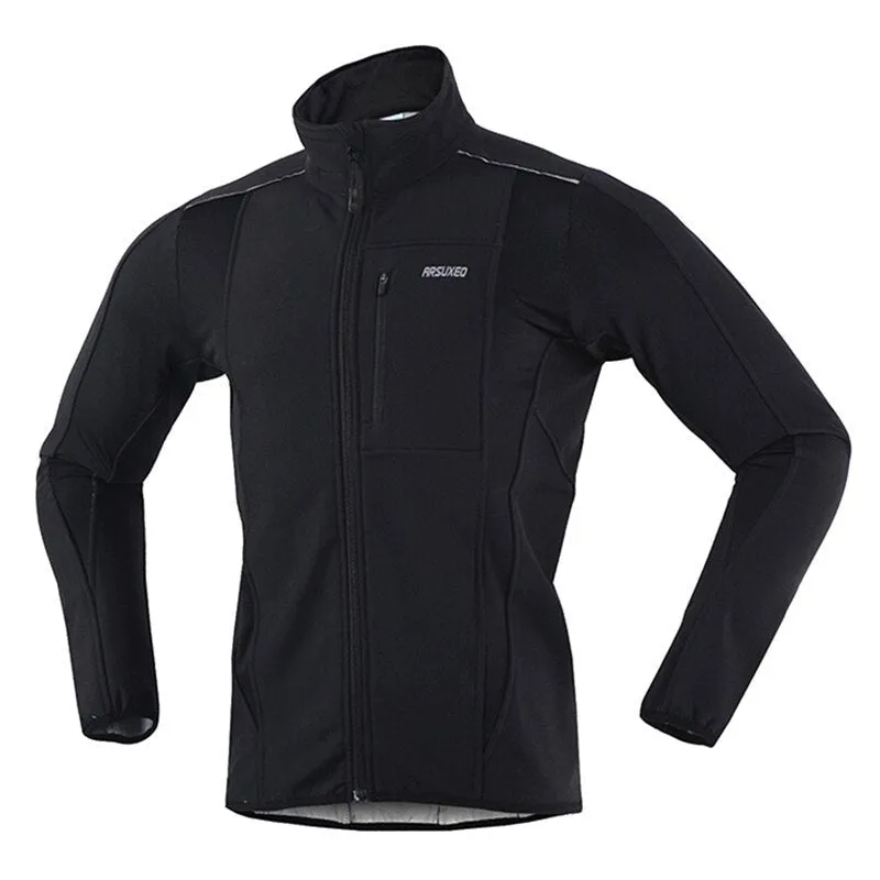 Nsqured "NightRider Pro" Thermal Men's Cycling Jacket