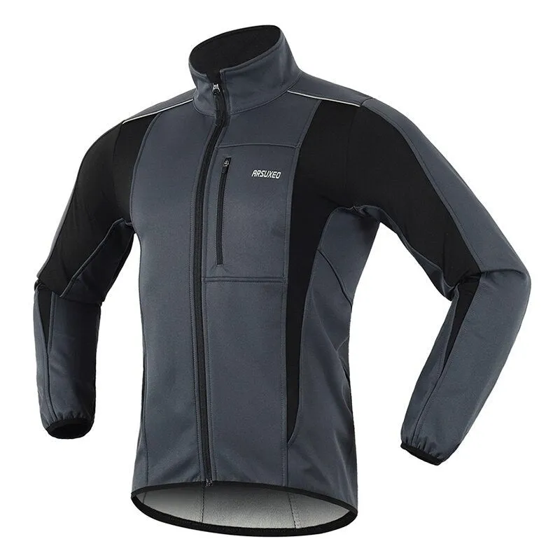 Nsqured "NightRider Pro" Thermal Men's Cycling Jacket