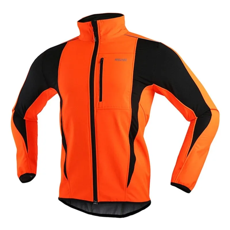 Nsqured "NightRider Pro" Thermal Men's Cycling Jacket