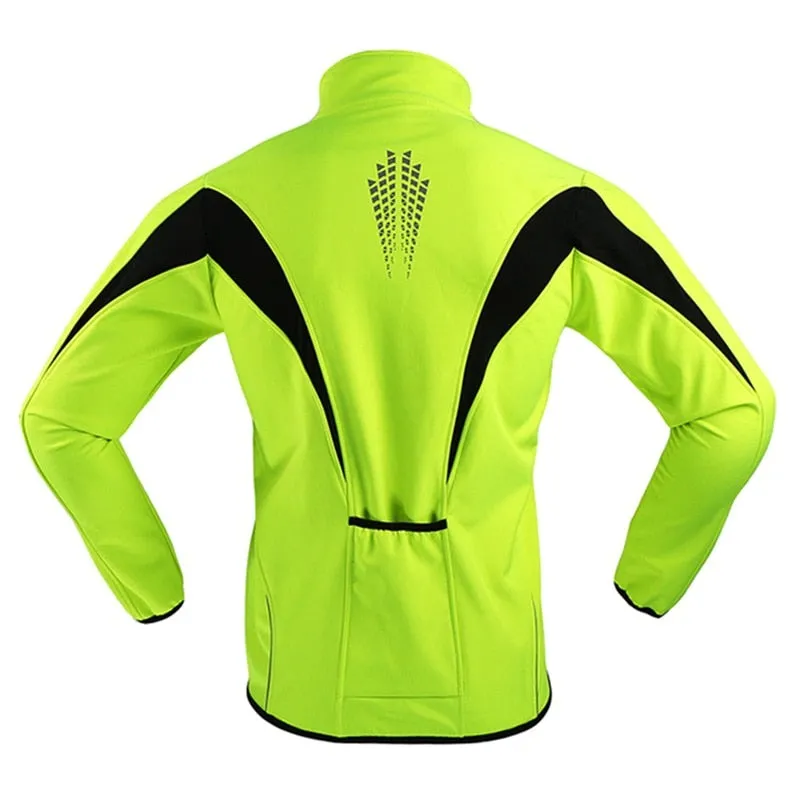 Nsqured "NightRider Pro" Thermal Men's Cycling Jacket