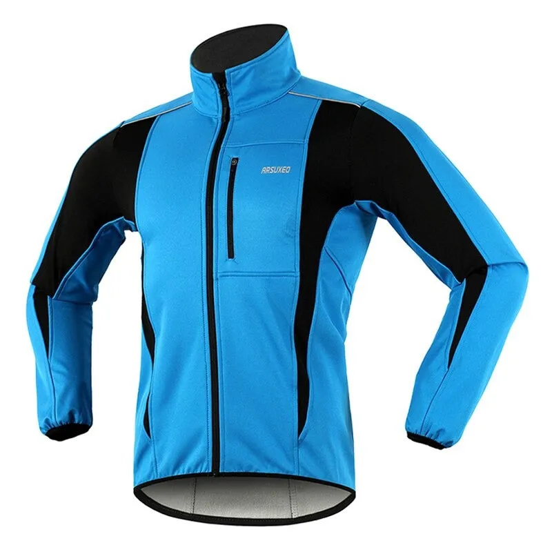 Nsqured "NightRider Pro" Thermal Men's Cycling Jacket