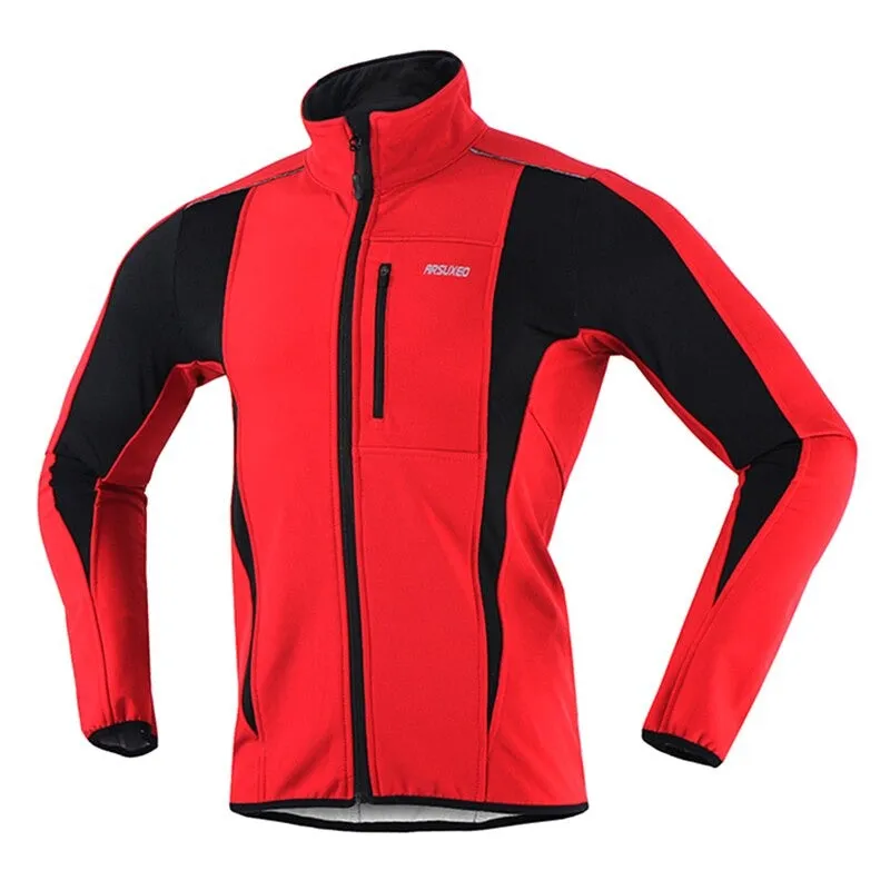 Nsqured "NightRider Pro" Thermal Men's Cycling Jacket