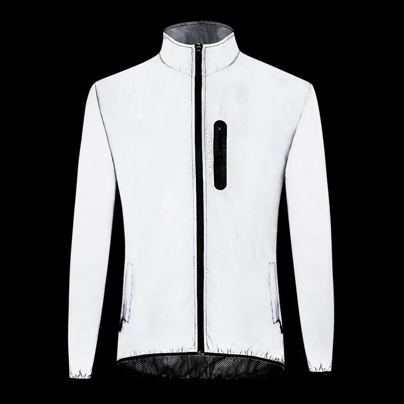 Nsqured Reflective Cycling Jacket