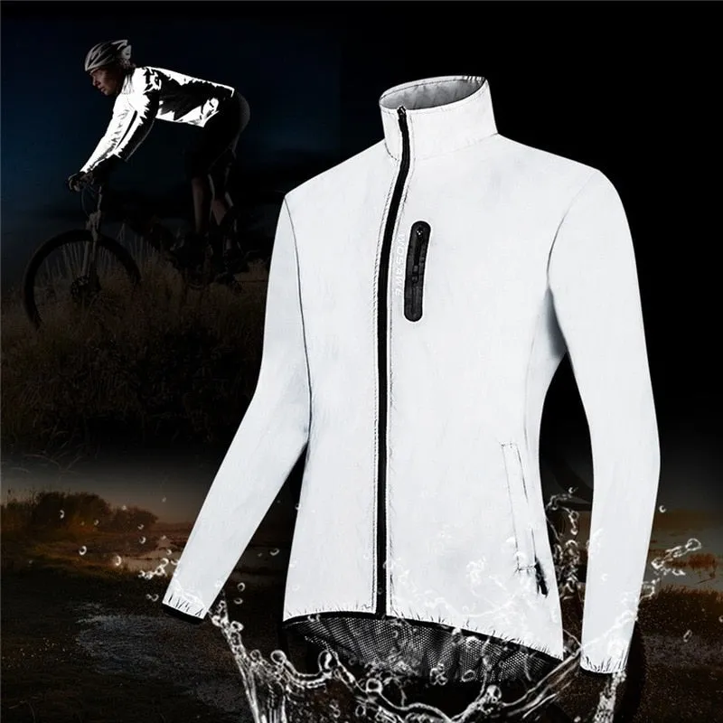 Nsqured Reflective Cycling Jacket