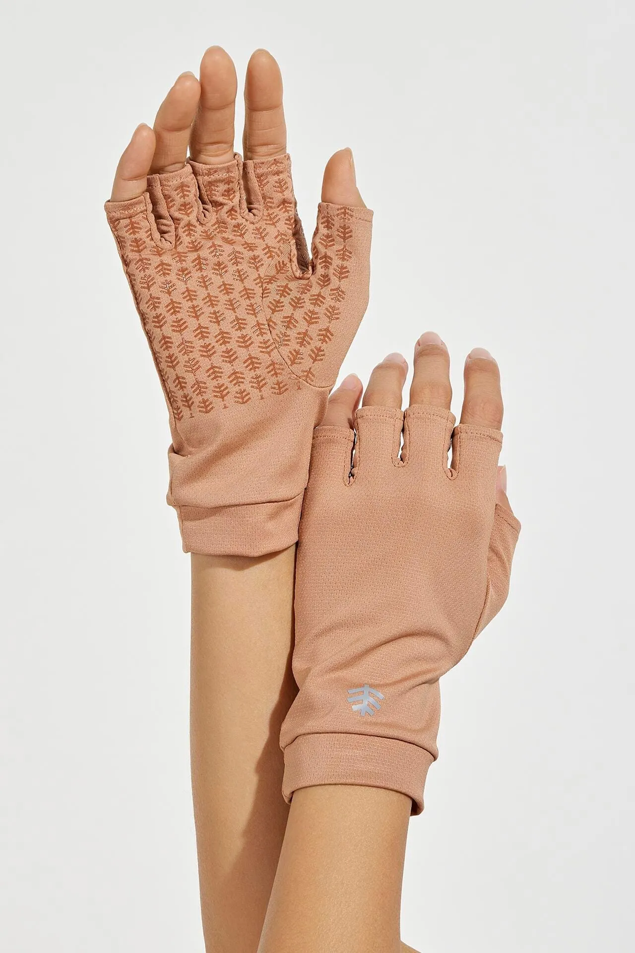 Ouray UV Fingerless Sun Gloves  |  Antique Tea