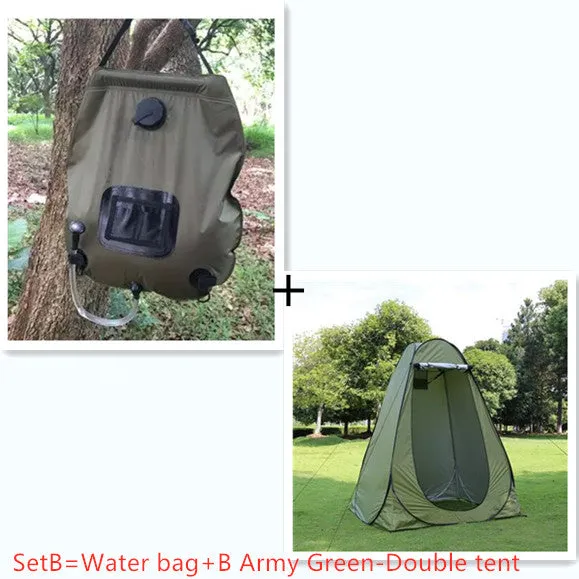 Portable Privacy Shower Toilet Automatic Camping Tent UV Function Travel Camping Tent Outdoor Dressing Beach Sun Shelte