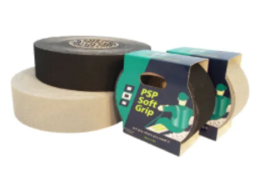 PSP Soft Grip Anti-Slip Tape - Black or Grey - Various Sizes