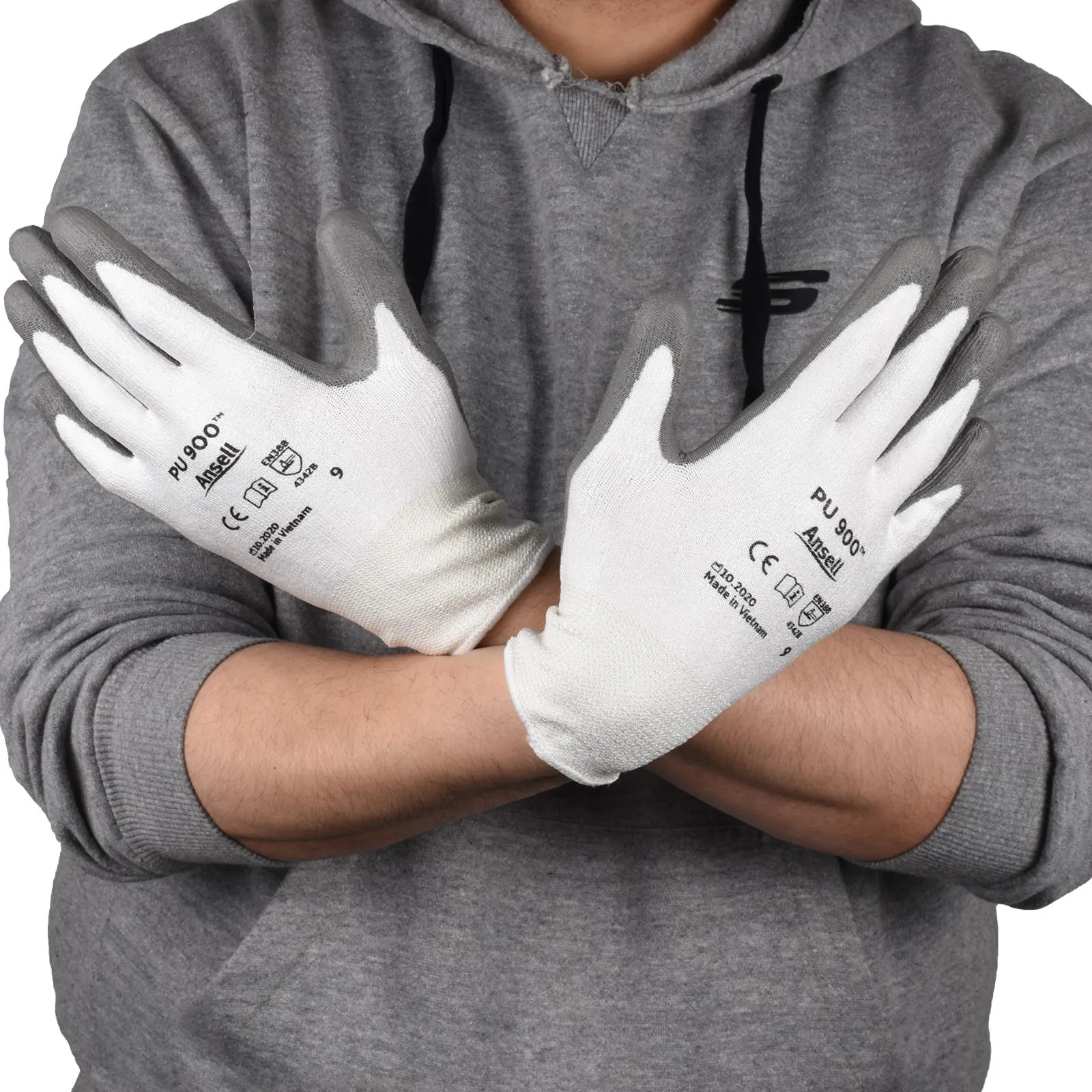 PU Coated Anti Slip Gloves - Pack of 6