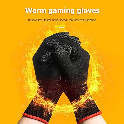 Pubg Full Hand Mobile Gaming Glove Sleeve for Mobile Game, Anti-Sweat & Breathable for Pubg, Cod, Freefire - 1 pair