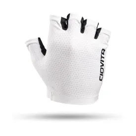 Race Mesh Short Finger Glove (White)