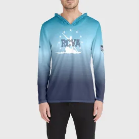 RCVA Lightweight Ombre Hoodie Warm Up