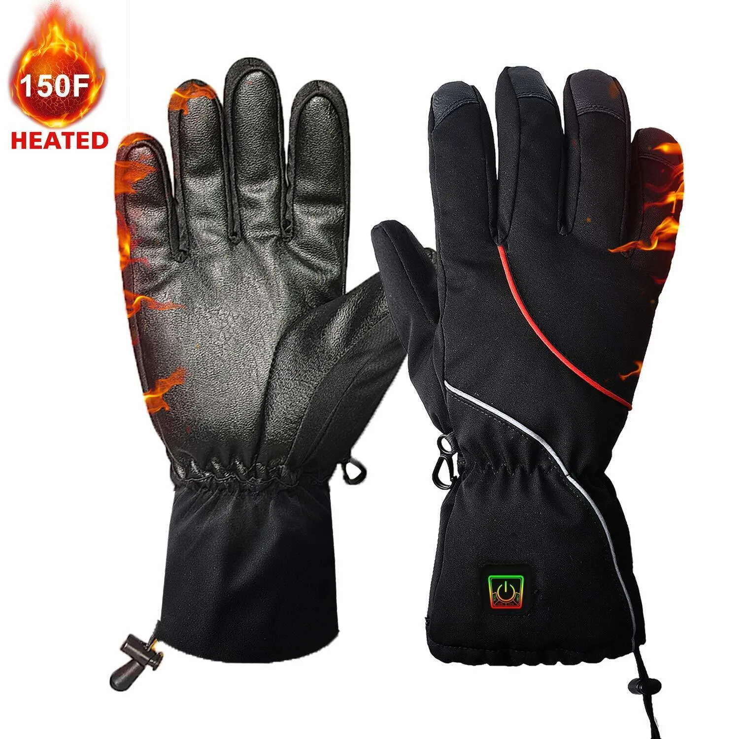 Rechargeable Heated Gloves Outdoor Thermal Insulate Cycling Hunting Hiking Ski