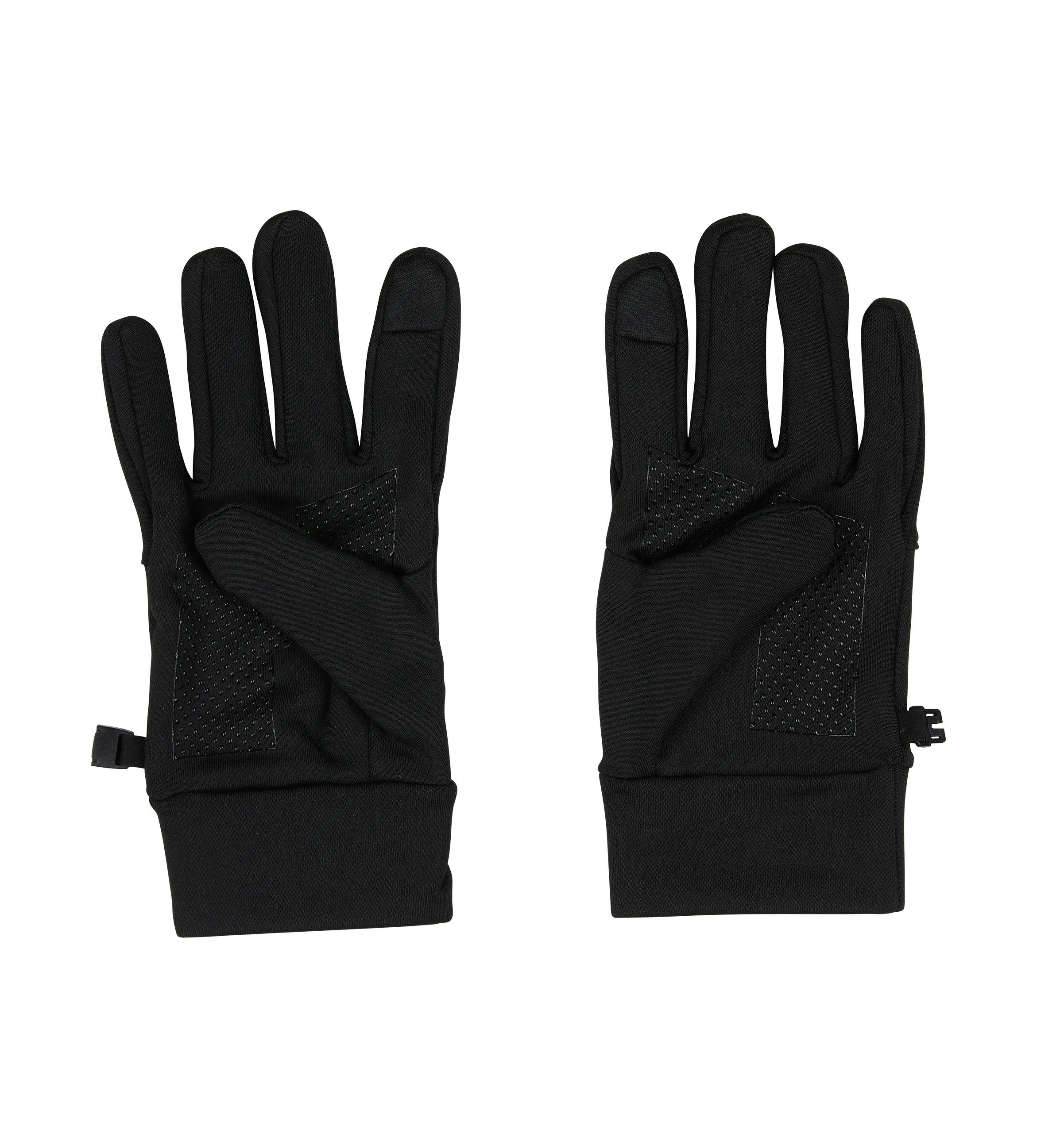 Reflective Logo Gloves Black