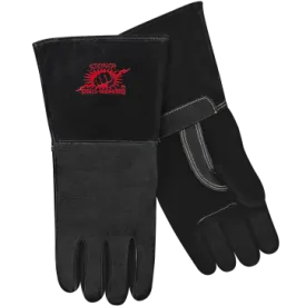 Steiner P760-L Pro-Series™ Premium Grain Pigskin MIG Welding Gloves - Cotton Lined, ThermoCore™ Foam Back, Long Cuff