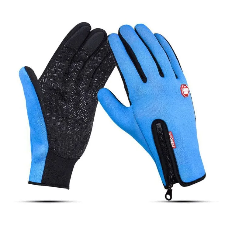 Touchscreen winter thermal gloves