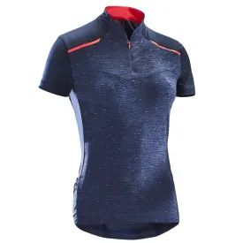 Triban 500 Short Sleeved Cycling Jersey Women's