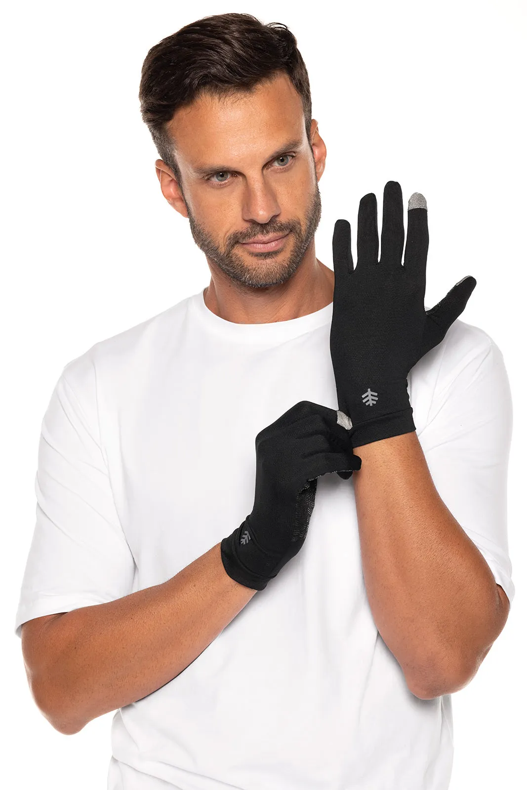 Unisex Gannett UV Gloves  |  Black