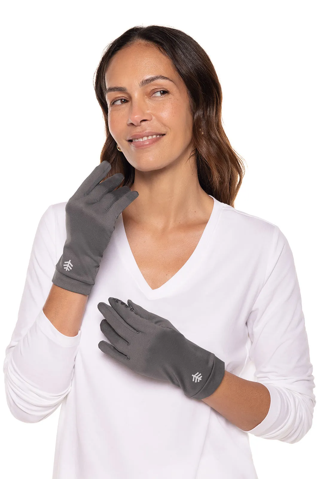 Unisex Sawyer UV Sun Gloves  |  Charcoal